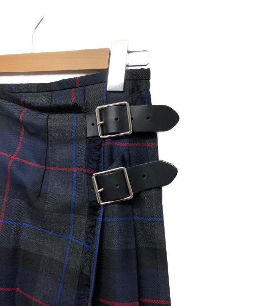O'NEIL OF DUBLIN（オニールオブダブリン）O'NEIL OF DUBLIN (オニールオブダブリン) スカート レッド×ネイビー サイズ:36の古着・服飾アイテム