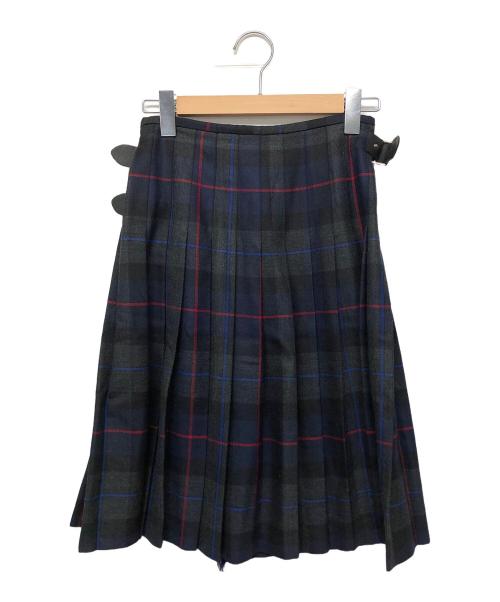 O'NEIL OF DUBLIN（オニールオブダブリン）O'NEIL OF DUBLIN (オニールオブダブリン) スカート レッド×ネイビー サイズ:36の古着・服飾アイテム