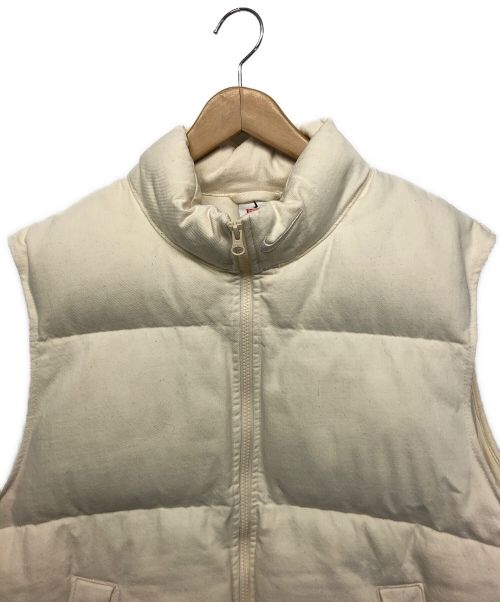 NIKE（ナイキ）NIKE (ナイキ) Supreme (シュプリーム) ベスト ホワイト サイズ:Mの古着・服飾アイテム