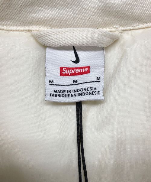 NIKE（ナイキ）NIKE (ナイキ) Supreme (シュプリーム) ベスト ホワイト サイズ:Mの古着・服飾アイテム