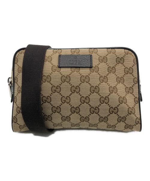 GUCCI（グッチ）GUCCI (グッチ) ウエストポーチ ベージュの古着・服飾アイテム
