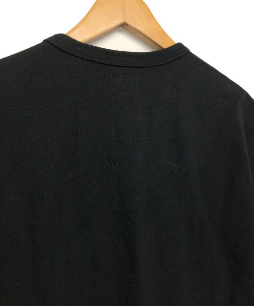 SUPREME（シュプリーム）Supreme (シュプリーム) ヘンリーネックカットソー ブラック サイズ:Mの古着・服飾アイテム