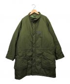 スウェーデン軍スウェーデングン）の古着「キルティングコート」｜オリーブ