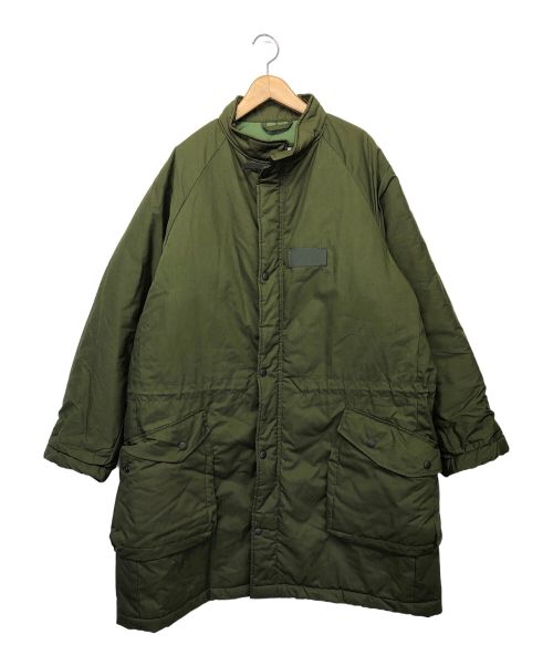 スウェーデン軍（スウェーデングン）スウェーデン軍 (スウェーデングン) キルティングコート オリーブ サイズ:１８０の古着・服飾アイテム