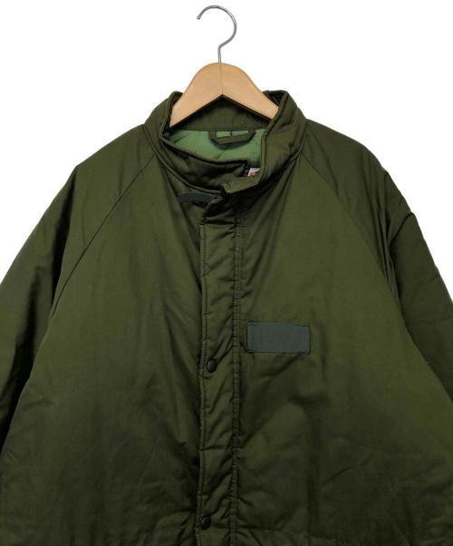 スウェーデン軍（スウェーデングン）スウェーデン軍 (スウェーデングン) キルティングコート オリーブ サイズ:１８０の古着・服飾アイテム