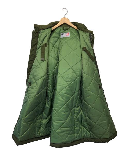 スウェーデン軍（スウェーデングン）スウェーデン軍 (スウェーデングン) キルティングコート オリーブ サイズ:１８０の古着・服飾アイテム