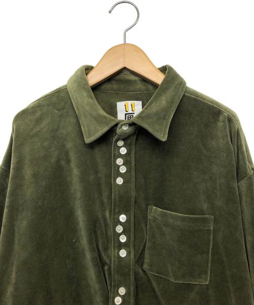 TENBOX（テンボックス）TENBOX (テンボックス) 長袖シャツ オリーブ サイズ:Lの古着・服飾アイテム