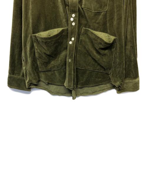 TENBOX（テンボックス）TENBOX (テンボックス) 長袖シャツ オリーブ サイズ:Lの古着・服飾アイテム