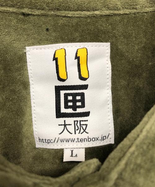 TENBOX（テンボックス）TENBOX (テンボックス) 長袖シャツ オリーブ サイズ:Lの古着・服飾アイテム