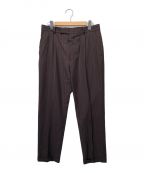 WACKO MARIAワコマリア）の古着「ウールスラックス」｜ボルドー