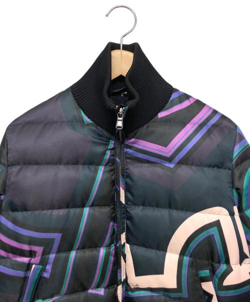 Emilio Pucci（エミリオ プッチ）Emilio Pucci (エミリオ プッチ) ダウンジャケット ネイビー サイズ:34の古着・服飾アイテム