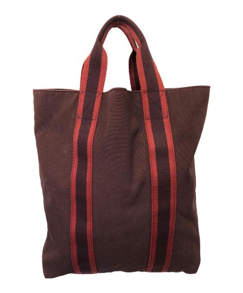 HERMES（エルメス）HERMES (エルメス) トートバッグ ワインレッドの古着・服飾アイテム