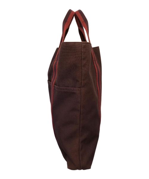 HERMES（エルメス）HERMES (エルメス) トートバッグ ワインレッドの古着・服飾アイテム