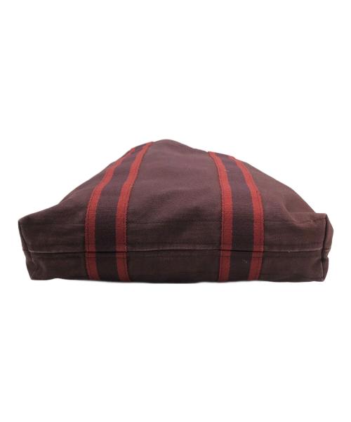 HERMES（エルメス）HERMES (エルメス) トートバッグ ワインレッドの古着・服飾アイテム