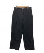 RAKINESラキネス）の古着「タックパンツ」｜ネイビー