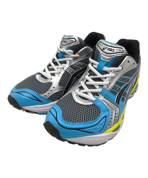 asics（アシックス）asics (アシックス) スニーカー イエロー×スカイブルー サイズ:27cmの古着・服飾アイテム