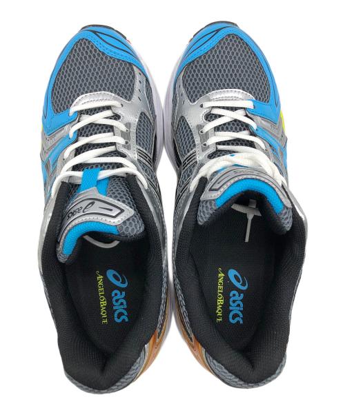 asics（アシックス）asics (アシックス) スニーカー イエロー×スカイブルー サイズ:27cmの古着・服飾アイテム