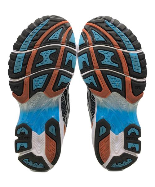 asics（アシックス）asics (アシックス) スニーカー イエロー×スカイブルー サイズ:27cmの古着・服飾アイテム