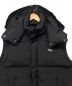 DIESEL (ディーゼル) ダウンベスト ブラック サイズ:50：18000円