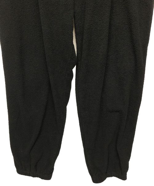COMOLI（コモリ）COMOLI (コモリ) シルクパイル ドローストリング パンツ ブラック サイズ:３の古着・服飾アイテム