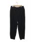 COMOLI（コモリ）の古着「シルクパイル ドローストリング パンツ」｜ブラック