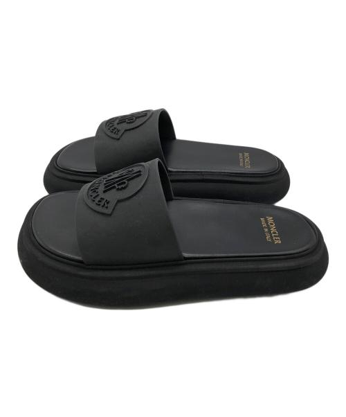 MONCLER（モンクレール）MONCLER (モンクレール) サンダル ブラック サイズ:22.5cmの古着・服飾アイテム