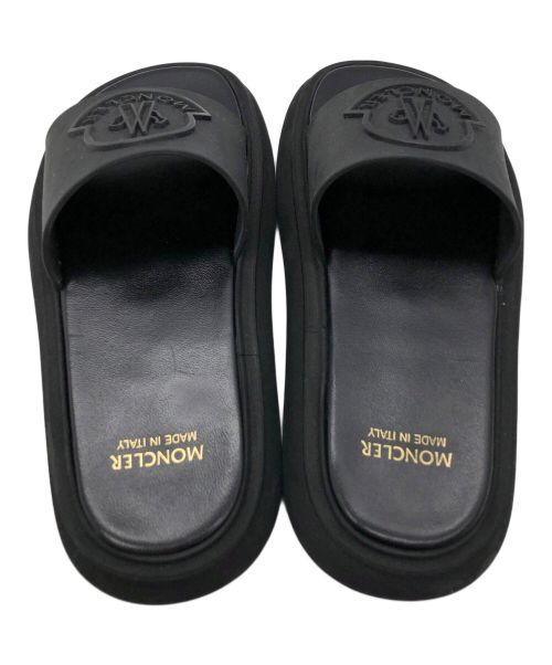 MONCLER（モンクレール）MONCLER (モンクレール) サンダル ブラック サイズ:22.5cmの古着・服飾アイテム