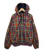 SUPREMEシュプリーム）の古着「HOODED HARRINGTON JACKET」｜レッド×グリーン