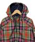 Supreme (シュプリーム) HOODED HARRINGTON JACKET レッド×グリーン サイズ:S：33000円