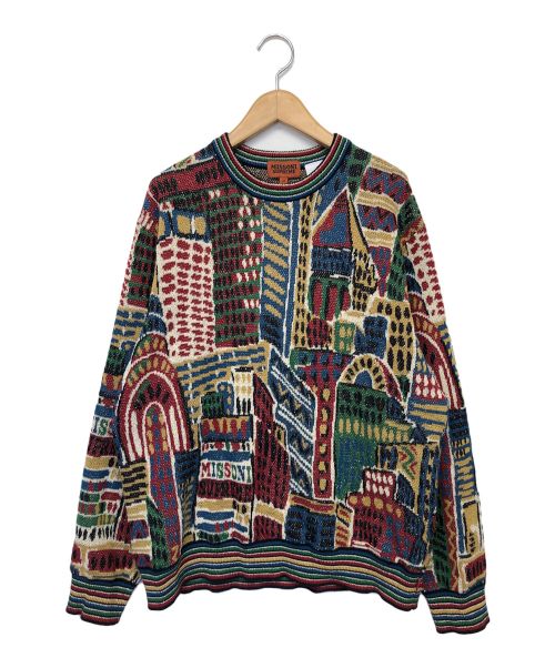 missoni（ミッソーニ）MISSONI (ミッソーニ) Supreme (シュプリーム) ニット マルチカラー サイズ:Mの古着・服飾アイテム