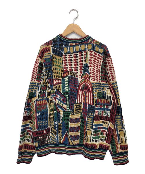 missoni（ミッソーニ）MISSONI (ミッソーニ) Supreme (シュプリーム) ニット マルチカラー サイズ:Mの古着・服飾アイテム