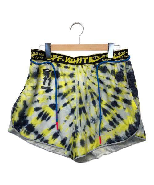 NIKE（ナイキ）NIKE (ナイキ) OFFWHITE (オフホワイト) ショートパンツ イエロー サイズ:XLの古着・服飾アイテム