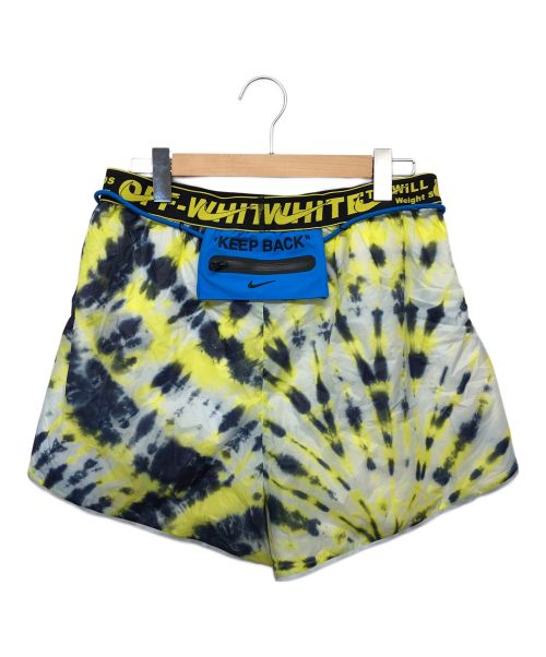 NIKE（ナイキ）NIKE (ナイキ) OFFWHITE (オフホワイト) ショートパンツ イエロー サイズ:XLの古着・服飾アイテム