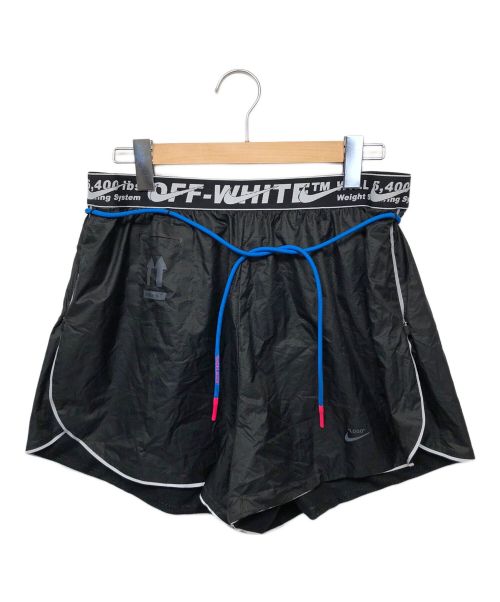 NIKE（ナイキ）NIKE (ナイキ) OFFWHITE (オフホワイト) ショートパンツ ブラック サイズ:XLの古着・服飾アイテム