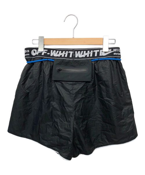 NIKE（ナイキ）NIKE (ナイキ) OFFWHITE (オフホワイト) ショートパンツ ブラック サイズ:XLの古着・服飾アイテム