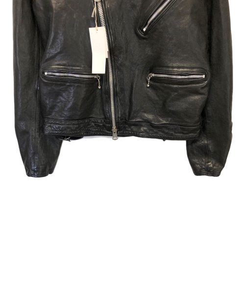 s'yte（サイト）s'yte (サイト) ダブルライダースジャケット ブラック サイズ:３の古着・服飾アイテム