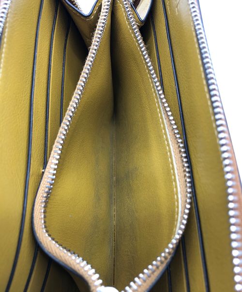 LOEWE（ロエベ）LOEWE (ロエベ) ジップアラウンドウォレット ブラウンの古着・服飾アイテム