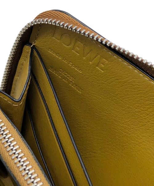 LOEWE（ロエベ）LOEWE (ロエベ) ジップアラウンドウォレット ブラウンの古着・服飾アイテム