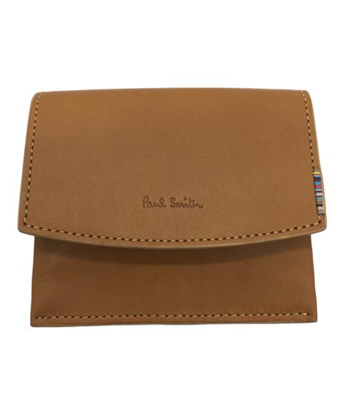 PAUL SMITH（ポールスミス）Paul Smith (ポールスミス) コインケース ベージュの古着・服飾アイテム