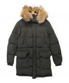 dunhillダンヒル）の古着「ダウンコート」｜オリーブ