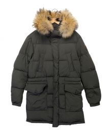 dunhill（ダンヒル）の古着「ダウンコート」｜オリーブ