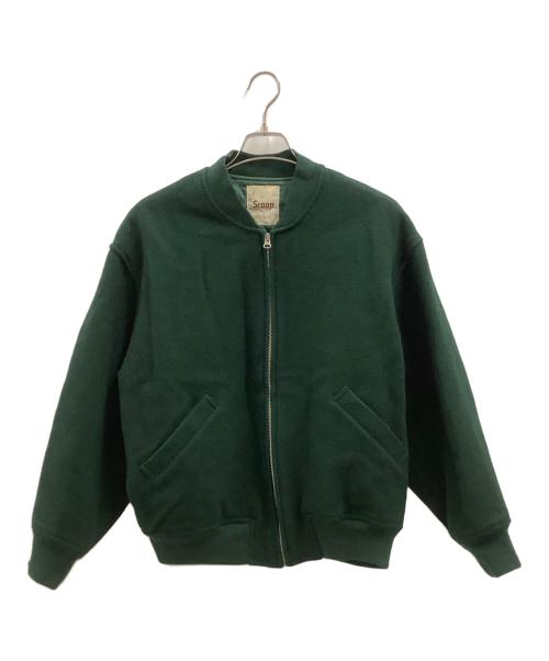 SCOOP（スクープ）SCOOP (スクープ) SCOOP　ブルゾン グリーン サイズ:Mの古着・服飾アイテム