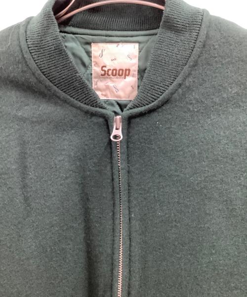 SCOOP（スクープ）SCOOP (スクープ) SCOOP　ブルゾン グリーン サイズ:Mの古着・服飾アイテム