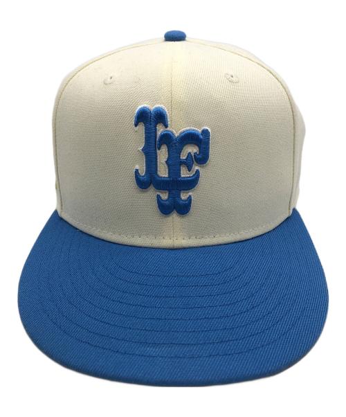 New Era（ニューエラ）New Era (ニューエラ) LFYT (エルエフワイティー) キャップ ホワイト×スカイブルーの古着・服飾アイテム