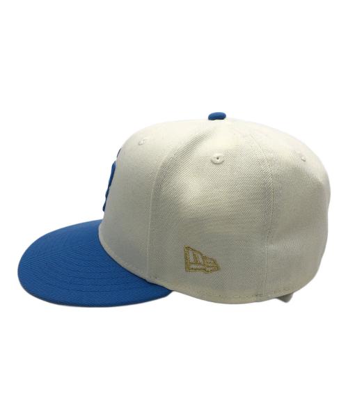 New Era（ニューエラ）New Era (ニューエラ) LFYT (エルエフワイティー) キャップ ホワイト×スカイブルーの古着・服飾アイテム