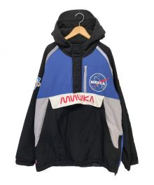 MISHIKA（MISHIKA）の古着「ナイロンジャケット」｜ブラック