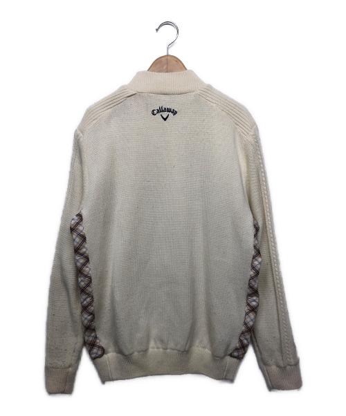 Callaway（キャロウェイ）Callaway (キャロウェイ) ゴルフウェア(トップス) ベージュ サイズ:LLの古着・服飾アイテム
