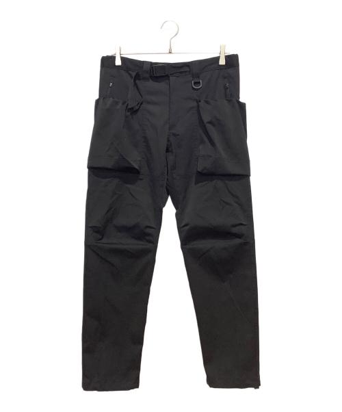 Abu Garcia（アブガルシア）Abu Garcia (アブガルシア) ビッグポケットカーゴパンツ ブラック サイズ:Mの古着・服飾アイテム