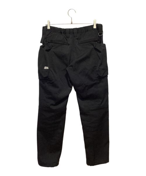 Abu Garcia（アブガルシア）Abu Garcia (アブガルシア) ビッグポケットカーゴパンツ ブラック サイズ:Mの古着・服飾アイテム