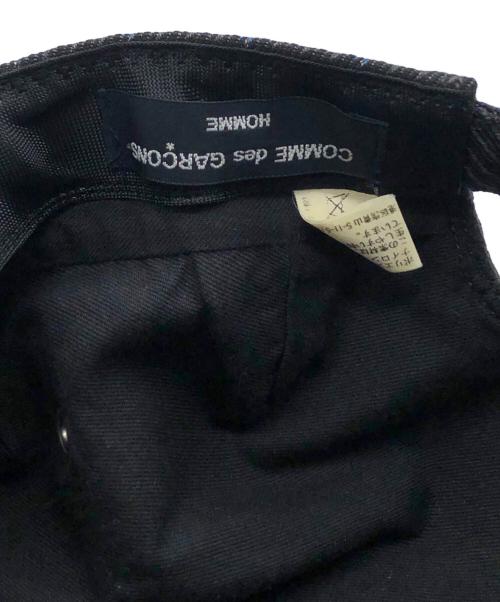 COMME des GARCONS HOMME（コムデギャルソン オム）COMME des GARCONS HOMME (コムデギャルソン オム) キャスケット グレーの古着・服飾アイテム